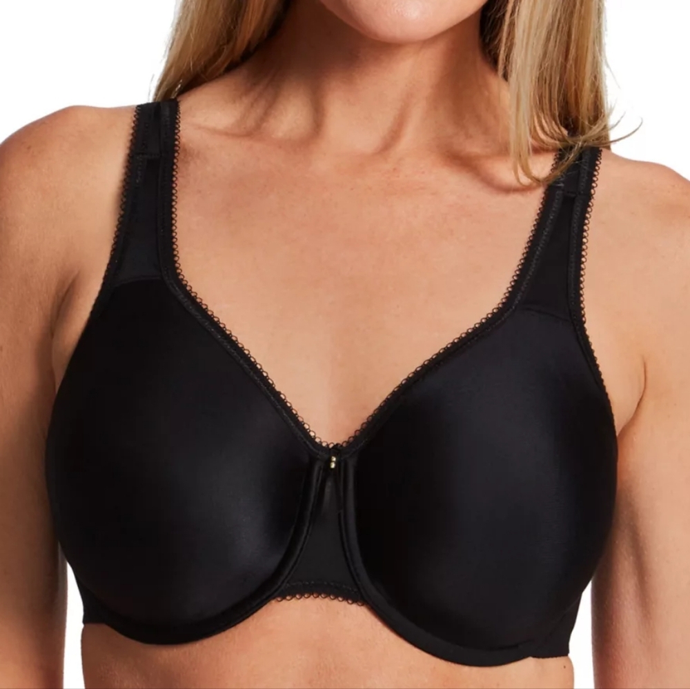 Wacoal Basic Beauty Full Figure Seamless Unlined Underwire Bra Size 32DDD